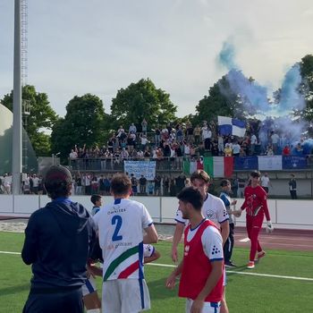 Calcio, gran festa al Molinari per l’impresa del Codogno  VIDEO