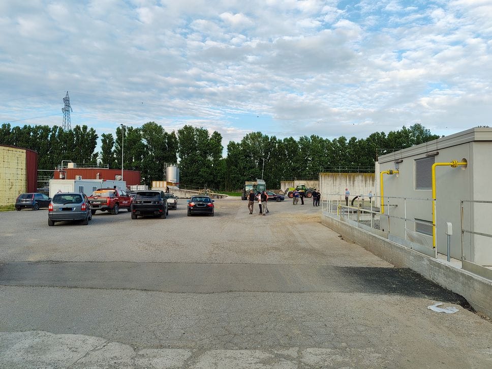 Morto sul lavoro a Cornegliano - LE FOTO