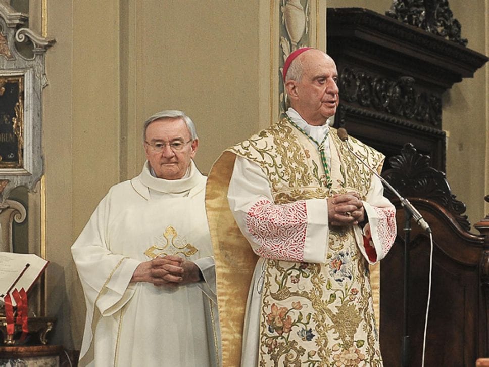 Codogno: i 50 anni di Messa di monsignor Rino Fisichella