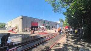 Peschiera, rientra in servizio dopo un mese l’autopompa dei vigili del fuoco