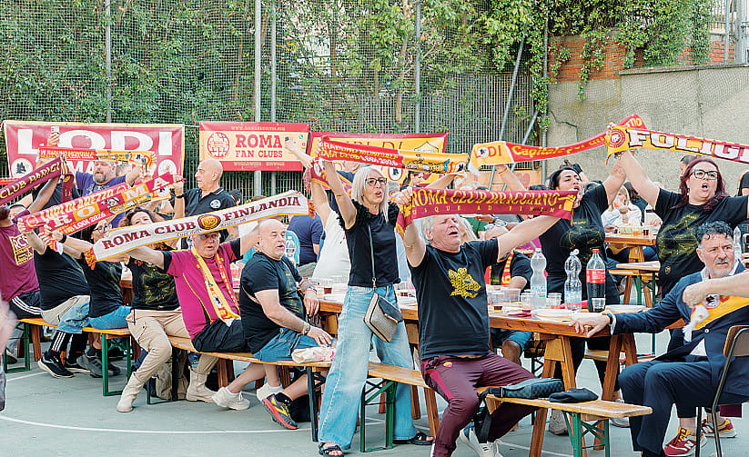 Lodi si colora di giallorosso per la Roma