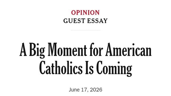 La visita di Leone XIV a Sant’Angelo sul «New York Times»: l’intervento letto anche in chiave politica e i rapporti con Trump