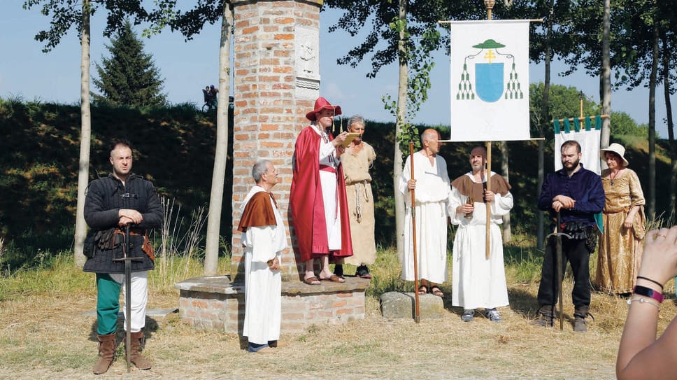 La rievocazione medievale per i 25 anni di Francigena