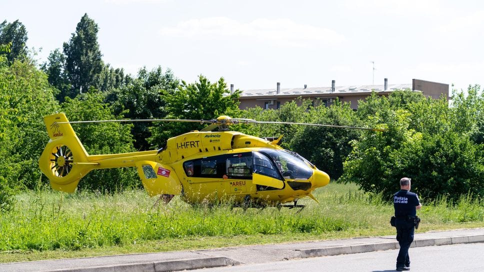 Lodi Vecchio: grave incidente sulla provinciale 115, interviene l’elisoccorso