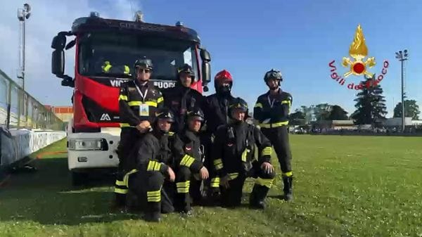 Così i vigili del fuoco hanno vegliato sulla sicurezza del Santo Padre VIDEO