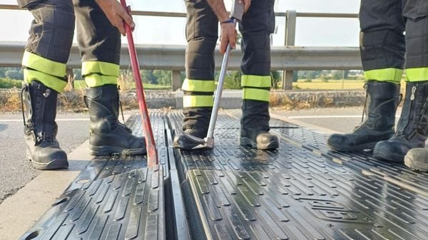 Ponte sulla Lodi-Pavia: pericolo per i giunti dilatati dal caldo