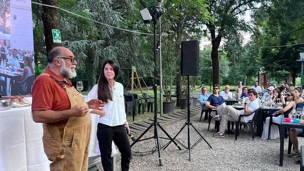 Maleo: l’oste Giorgione fa i complimenti ad Arte&Vino - VIDEO