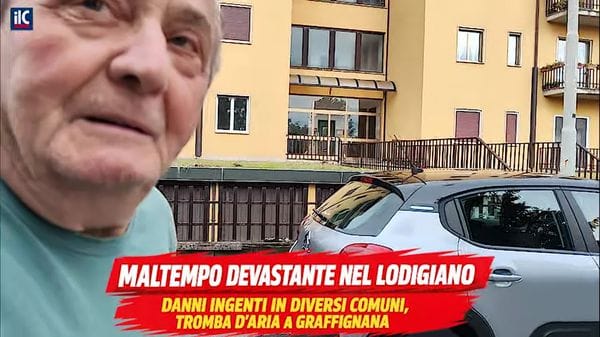 Maltempo, danni ingenti in diversi comuni, tromba d’aria a Graffignana