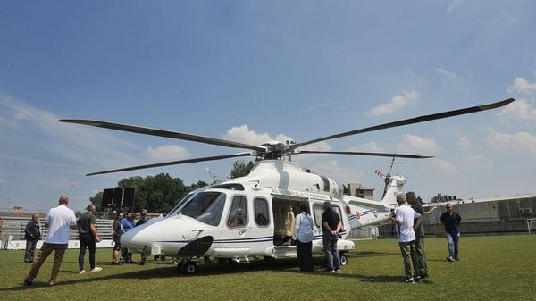 Sant’Angelo: è già arrivato l’elicottero del Papa