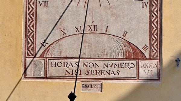Giuseppe Vailetti e la sua meridiana: le “ore serene” di corso Archinti