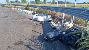 Le piazzole della Paullese trasformate in discariche