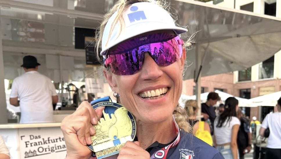 Il traguardo di Cristina Nuti a Francoforte: «Come una medaglia appuntata sul cuore»