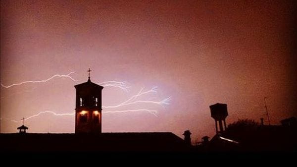 Temporali violenti in arrivo, scatta l’allerta arancione anche a Lodi