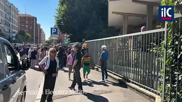 Al funerale di Imprezzabile a Milano
