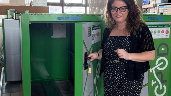 A Paullo i primi box per mettere al sicuro bici e monopattini