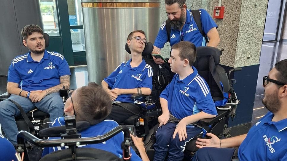 La Nazionale paralimpica di calcio bloccata a Fiumicino