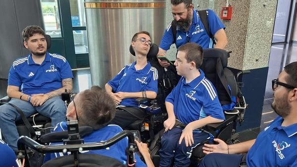 La Nazionale paralimpica di calcio bloccata a Fiumicino