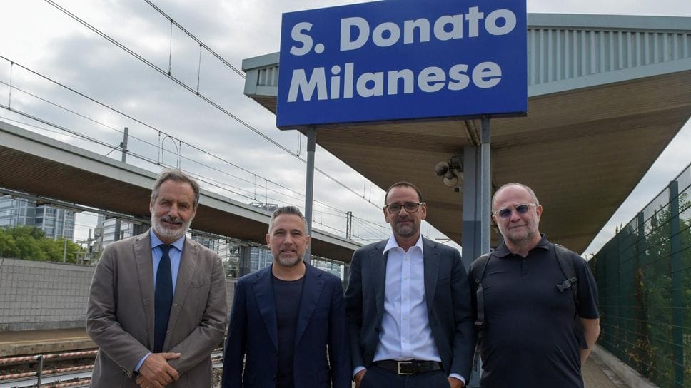 San Donato: l’assessore regionale Lucente e il sindaco Squeri nella stazione “di frontiera” - GUARDA LE INTERVISTE