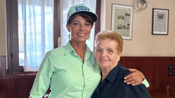 Un ciclone a Castelnuovo: Natalia Estrada in trattoria
