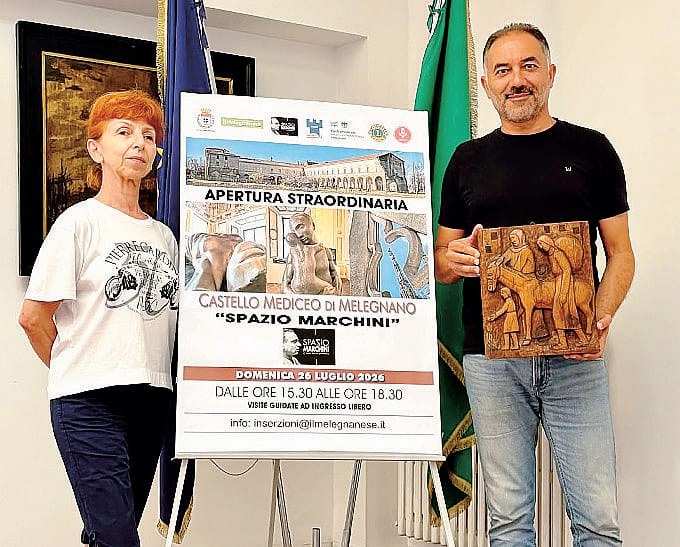 Omaggio a Vitaliano Marchini, porte aperte in castello a Melegnano 