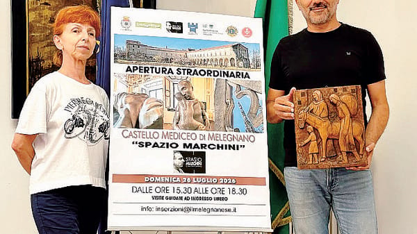 Omaggio a Vitaliano Marchini, porte aperte in castello a Melegnano 