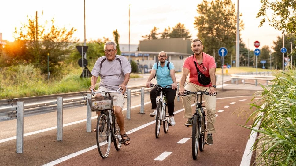 Inaugurata la pista ciclabile da Borgo San Giovanni alla provinciale Lodi - Sant’Angelo