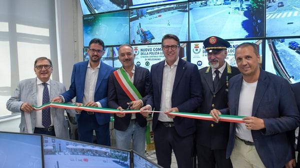 Melegnano, inaugurato il nuovo comando della polizia locale