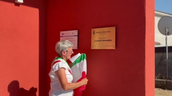 Corte Palasio, asilo intitolato a Manara