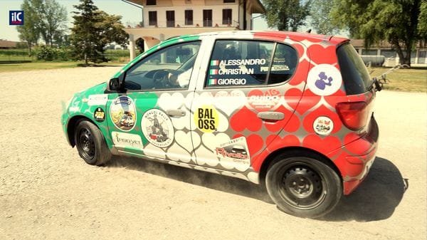 Mongol Rally 2026 il team Giurassici