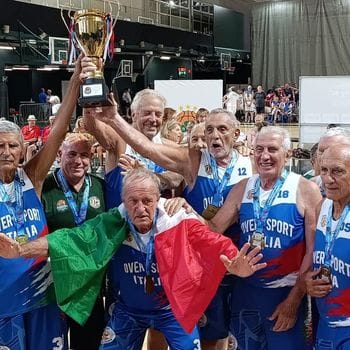 Basket, il lodigiano Pietro Sarzana si laurea campione europeo Over 75