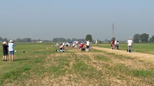 Le finali del mondiale di alianti a Graffignana
