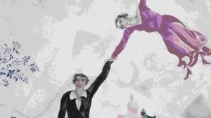 Che “passeggiata” con Marc Chagall