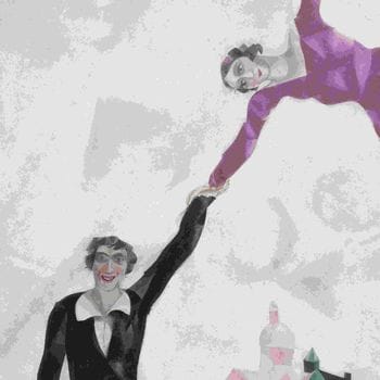 Che “passeggiata” con Marc Chagall