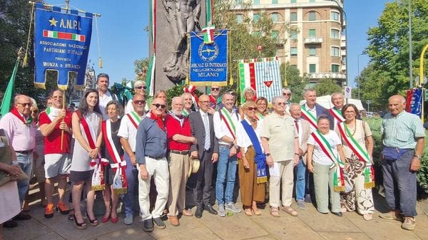 «Un dovere ricordare i martiri di piazzale Loreto e una grande responsabilità portare avanti con forza la difesa di una società antifascista» 