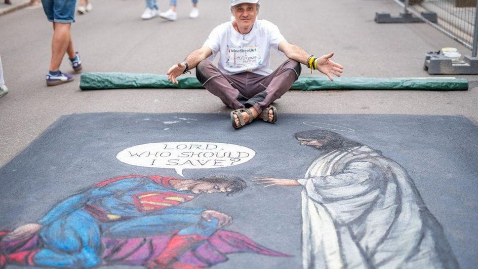 Tiberio Mazzocchi, la star dei madonnari: un’estate piena di appuntamenti