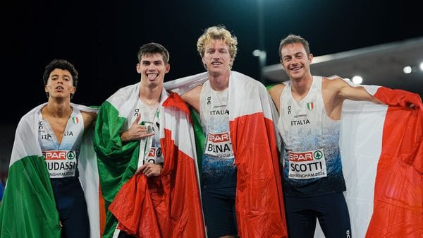 ATLETICA Edo Scotti lancia la 4x400 azzurra verso il primo storico titolo europeo