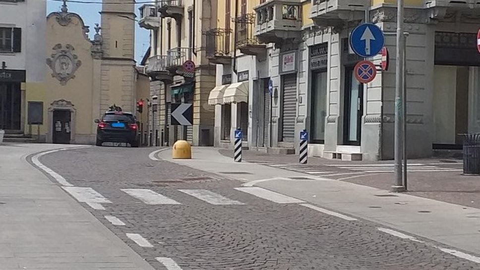 Melegnano: lavori finiti, già riaperta via Conciliazione