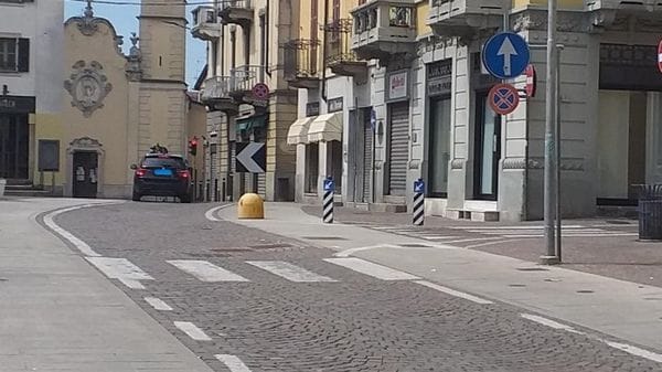 Melegnano: lavori finiti, già riaperta via Conciliazione