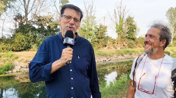 La magia della natura lungo il canale Muzza VIDEO