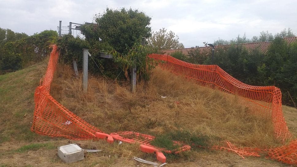 Melegnano, allarme vandali nel parco del Borgo