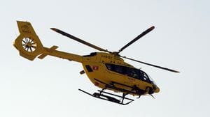 Cade con la moto da cross sulle sponde del Po: un 29enne trasportato in elicottero all’Humanitas