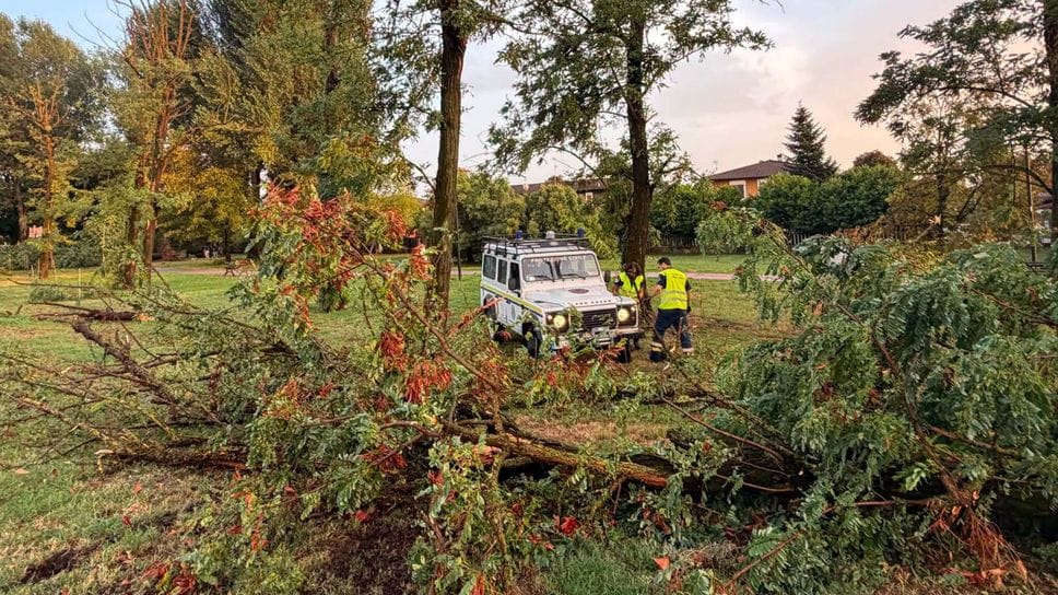 Danni anche nel Sudmilano per il maltempo, è Cerro il Comune più colpito