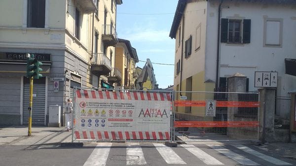 Nuova rivoluzione viabilistica in centro a Melegnano: riapre via Frisi, chiude via Conciliazione 