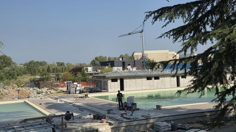Piscina Ferrabini, la fine del cantiere spostata al 13 settembre