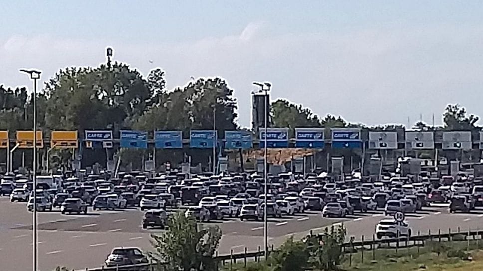 A1, poche code alla barriera di Melegnano dopo il weekend da bollino nero