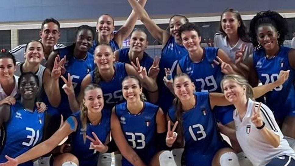 Volley, le azzurre di Bolzonetti ad un passo dal gradino più alto del podio 