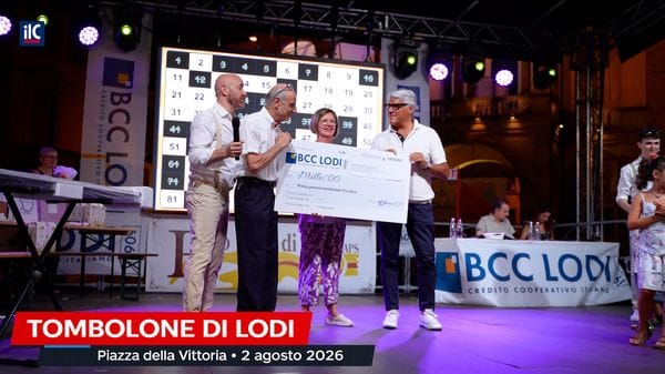 Lodi, piazza gremita per il Tombolone 2026