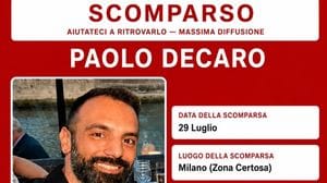 Da Mediglia a Milano, si cerca il 38enne Paolo Decaro