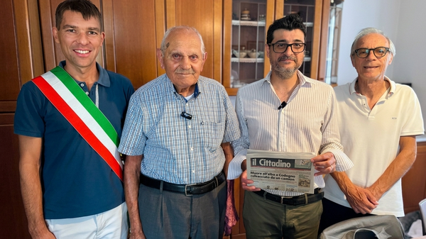Orio Litta - Giovanni Boffelli lettore storico del «Cittadino»: la visita del nostro direttore