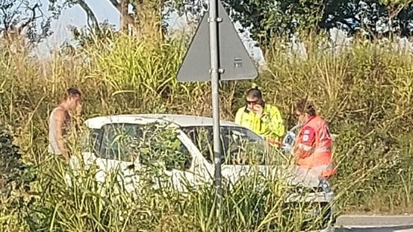 CORNO GIOVINE Tre auto coinvolte e due feriti